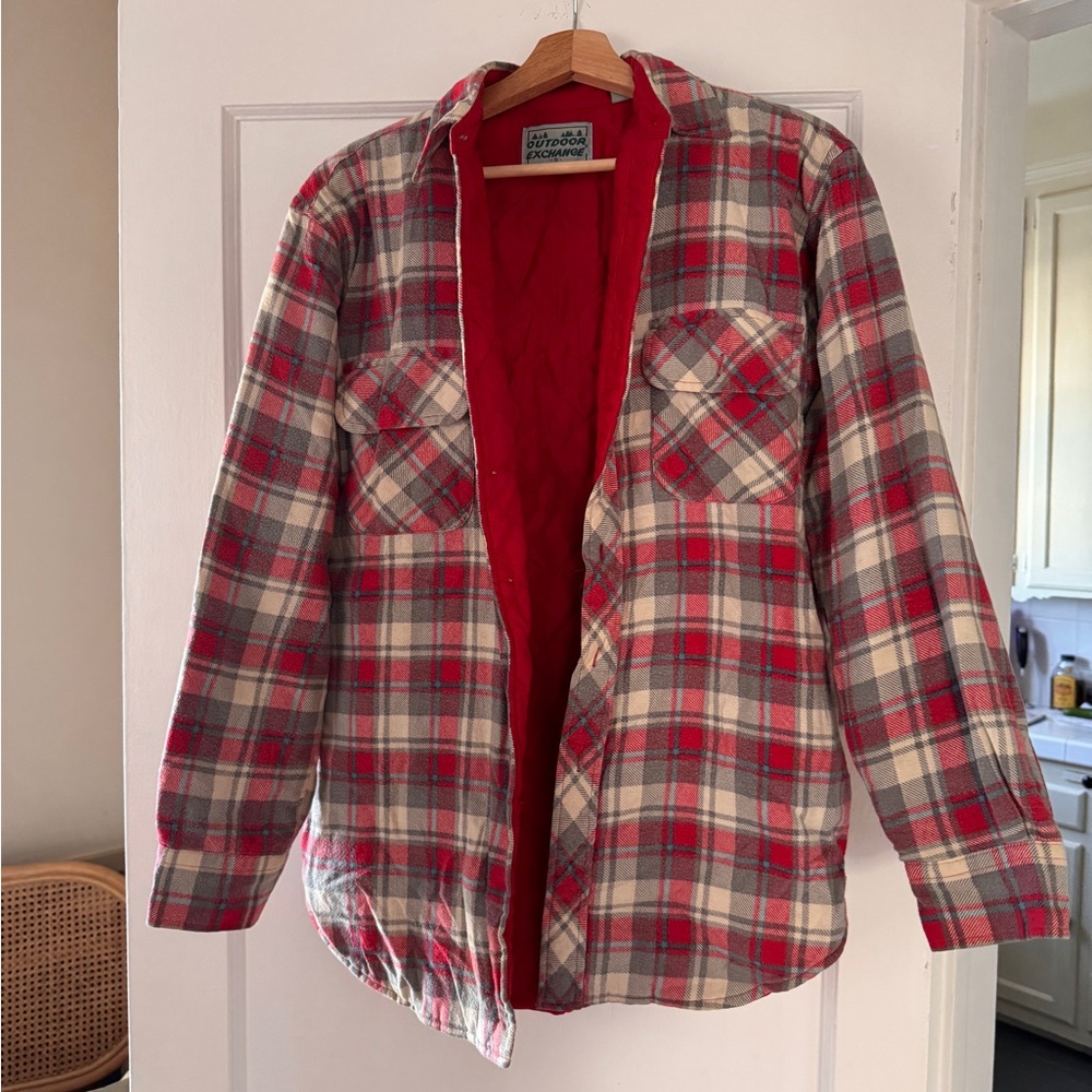 Quilted Plaid Jacket